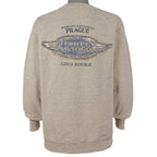 Harley Davidson - Spell-Out Crew Neck Sweatshirt 2007 X-Large Vintage Retro