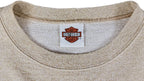 Harley Davidson - Spell-Out Crew Neck Sweatshirt 2007 X-Large Vintage Retro