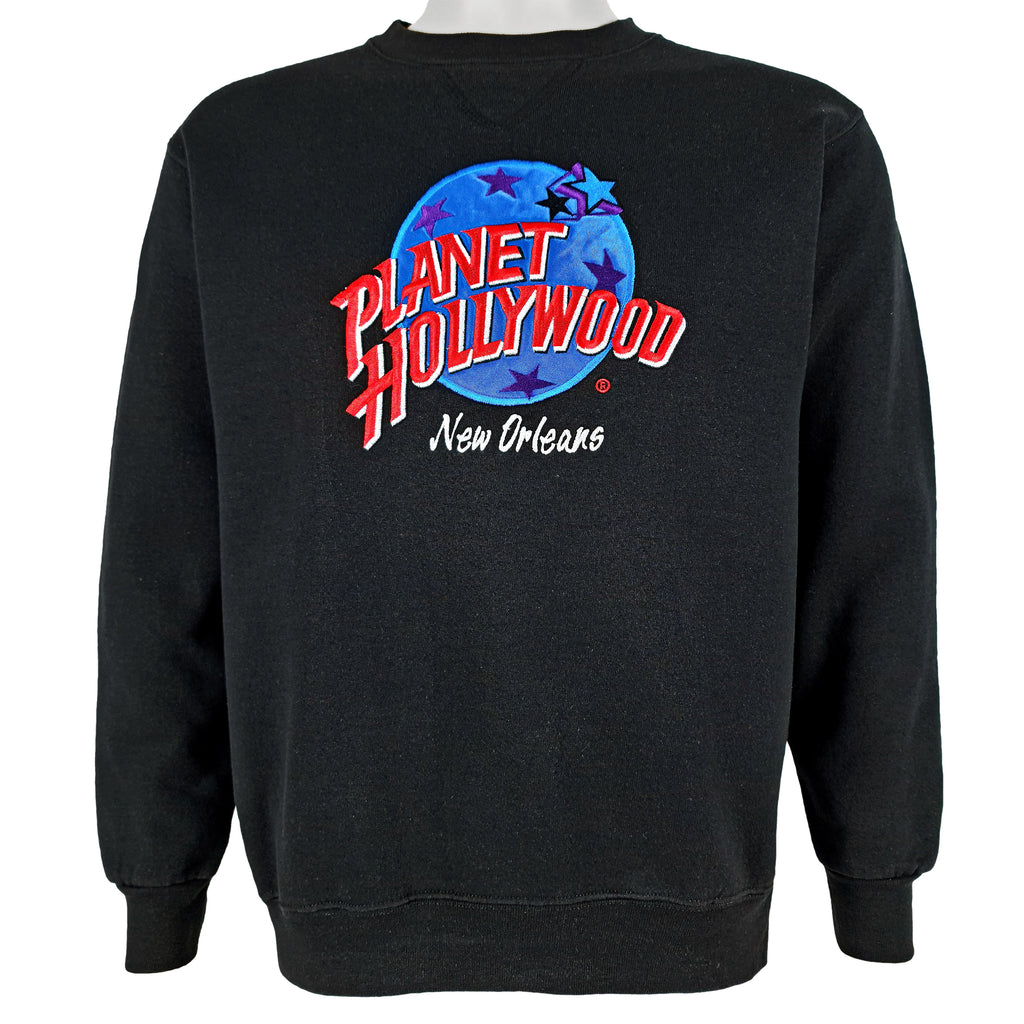 Vintage - Planet Hollywood, New Orleans Crew Neck Sweatshirt 1990s Medium Vintage Retro