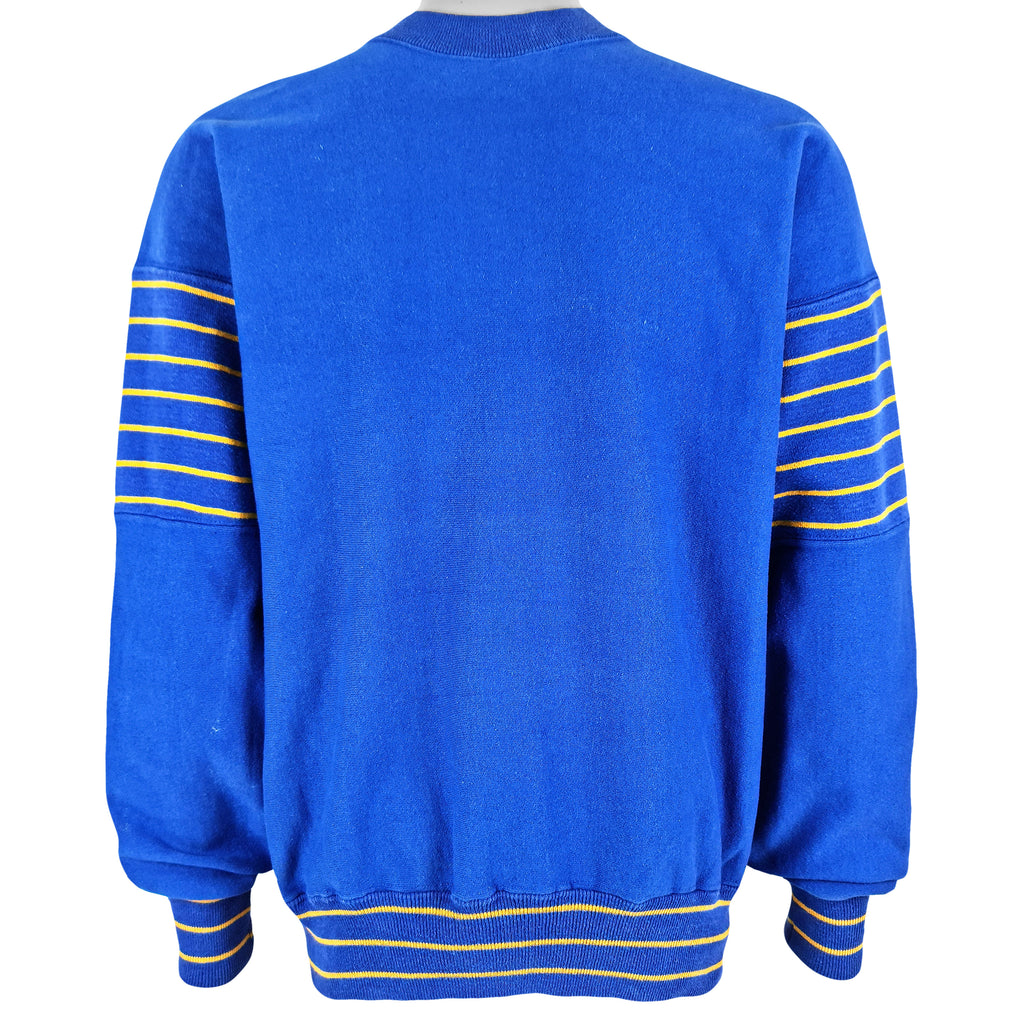 NCAA (Legends) - Pittsburgh Panthers Crew Neck Sweatshirt 1990s Large Vintage Retro Football College
