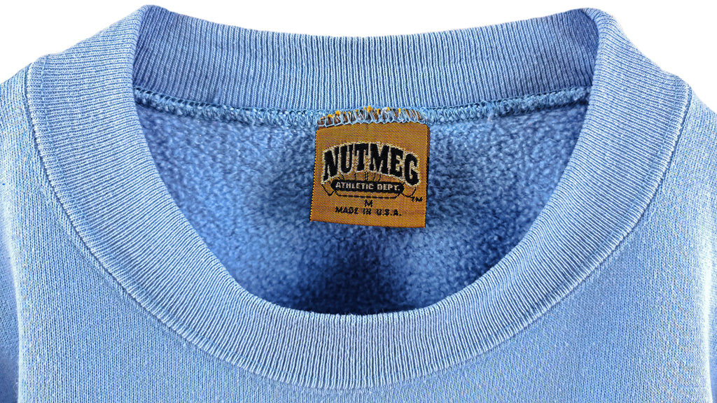 NFL (Nutmeg) - Houston Oilers Crew Neck Sweatshirt 1990s Medium Vintage Retro Football
