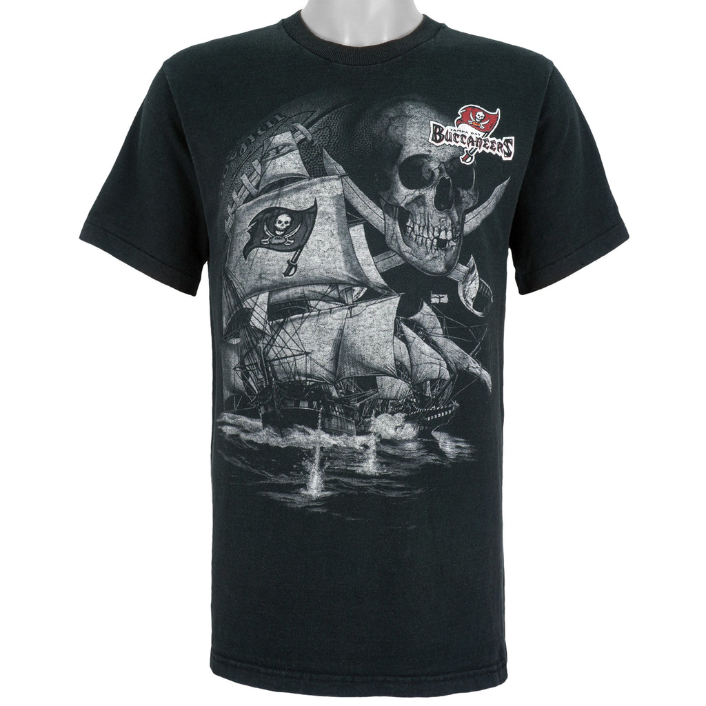 NFL (Pro Player) - Tampa Bay Buccaneers T-Shirt 1990s Medium Vintage Retro Footballl