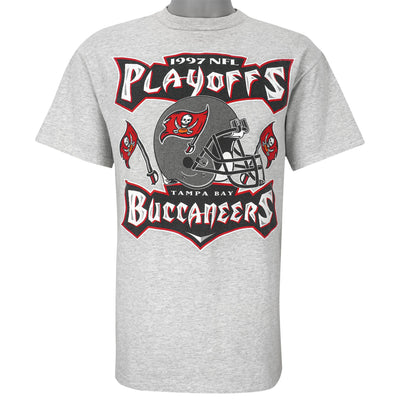 NFL (Logo 7) - Tampa Bay Buccaneers T-Shirt 1997 Large