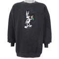 Vintage - Bugs Bunny Embroidered Sweatshirt 1990s X-Large Vintage Retro 
