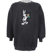 Vintage - Bugs Bunny Embroidered Sweatshirt 1990s X-Large Vintage Retro 