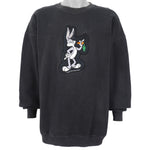 Vintage - Bugs Bunny Embroidered Sweatshirt 1990s X-Large Vintage Retro 