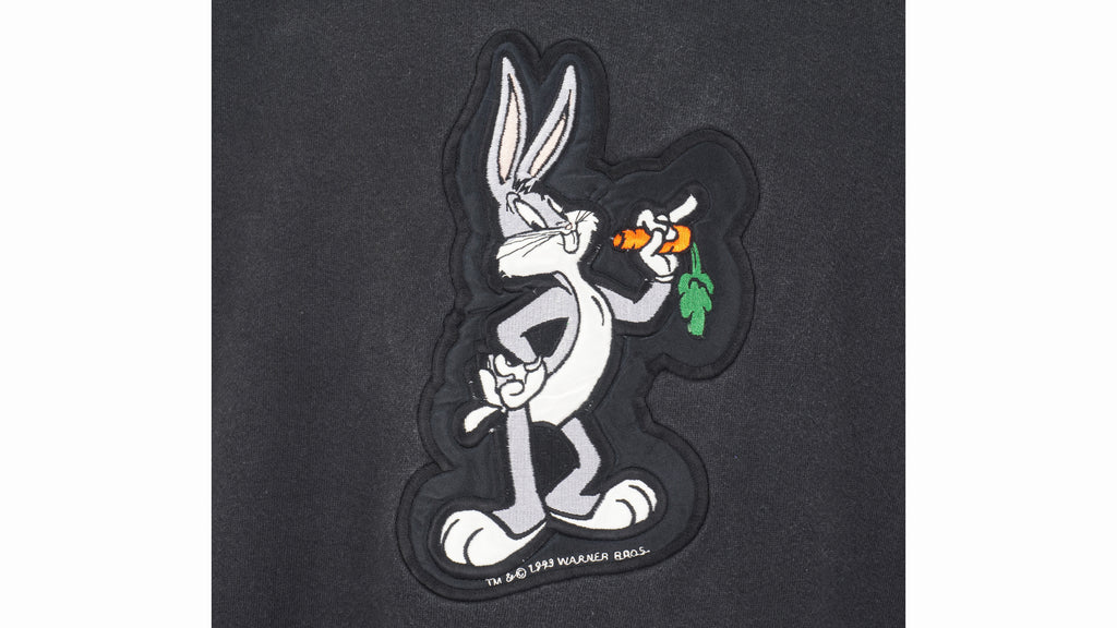 Vintage - Bugs Bunny Embroidered Sweatshirt 1990s X-Large Vintage Retro 