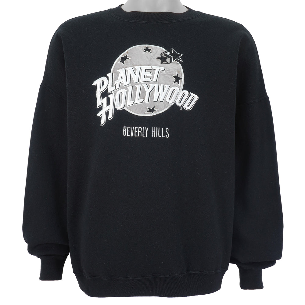 Vintage - Planet Hollywood, Beverly Hills  Crew Neck Sweatshirt 1990s XX-Large Vintage Retro