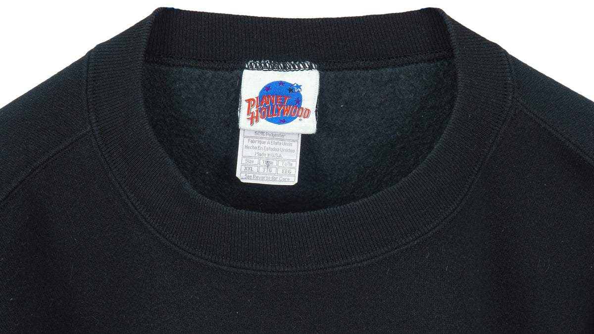 Vintage - Planet Hollywood, Beverly Hills  Crew Neck Sweatshirt 1990s XX-Large Vintage Retro