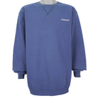Carhartt - Blue Spell-Out Crew Neck Sweatshirt 1990s Large Vintage Retro