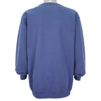 Carhartt - Blue Spell-Out Crew Neck Sweatshirt 1990s Large Vintage Retro