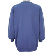 Carhartt - Blue Spell-Out Crew Neck Sweatshirt 1990s Large Vintage Retro