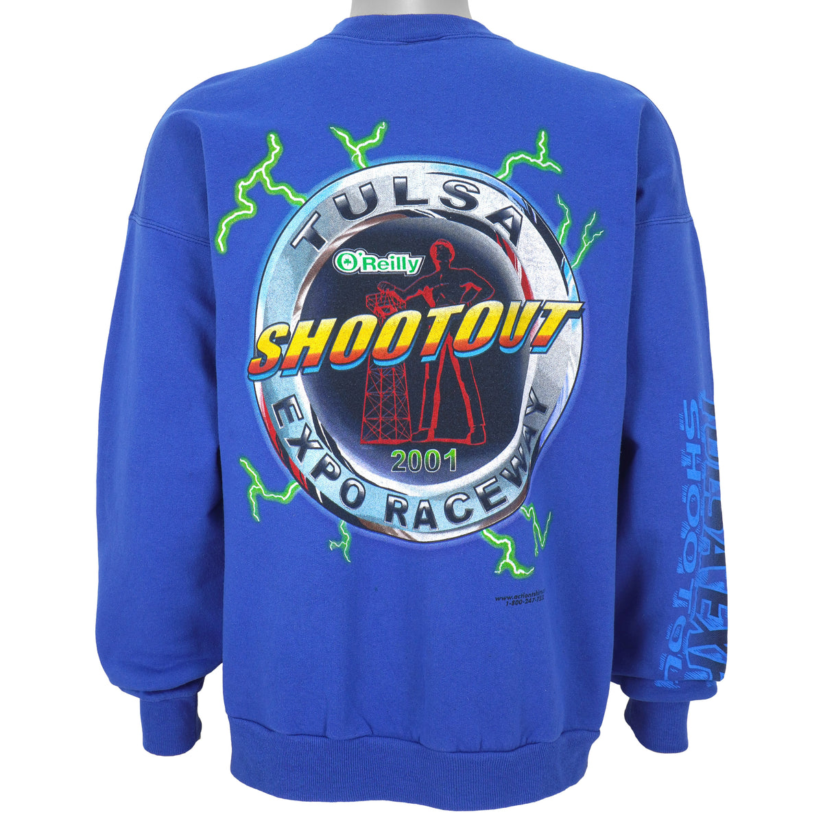 Vintage (Hanes) - Tulsa Shootout Expo Crew Neck Sweatshirt 2001 X-Large Vintage Retro