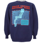 Vintage (Discus Athletic) - Bryce Canyon National Park Utah Crew Neck Sweatshirt 1990s X-Large