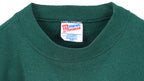 Vintage (Hanes) - Green Amazon Crew Neck Sweatshirt 1990s Large Vintage Retro
