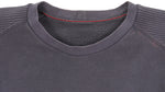 Nike - Dark Grey Big Logo Crew Neck Sweatshirt 1990s X-Large Vintage Retro