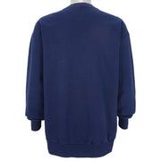 NFL (Nutmeg) - Michigan Wolverines Crew Neck Sweatshirt 1990s X-Large Vintage Retro Football