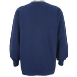 Nike - Blue Classic Crew Neck Sweatshirt 1990s Large Vintage Retro