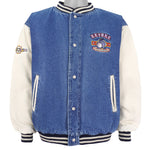 Disney - Eeyore Embroidered Button-Up Jacket 1990s Medium Vintage Retro