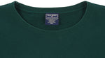 Ralph Lauren (Polo) - Green Spell-Out Crew Neck Sweatshirt 1990s XX-Large Vintage Retro