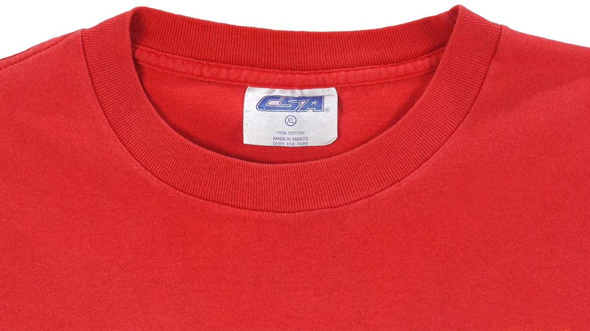 NFL (CSA) - Tampa Bay Buccaneers Spell-Out T-Shirt 2000s X-Large