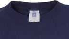 NFL (Logo 7) - Blue Dallas Cowboys Spell-Out Sweatshirt 1990 Large Vintage Retro Football