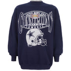 NFL (Logo 7) - Dallas Cowboys Crew Neck Sweatshirt 1995 X-Large