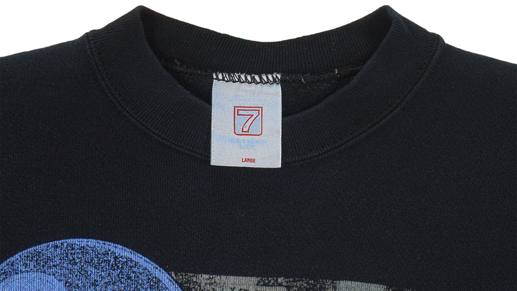 NFL (Logo 7) - Pittsburgh Steelers  Big Logo Sweatshirt 1991 Large Vintage Retro Football