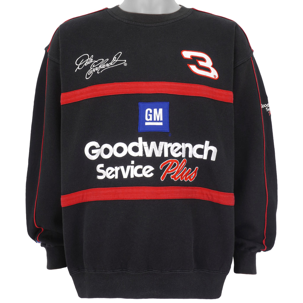 NASCAR (Chase) - Dale Earnhardt #3 Crew Neck Sweatshirt 1990s X-Large Vintage Retro