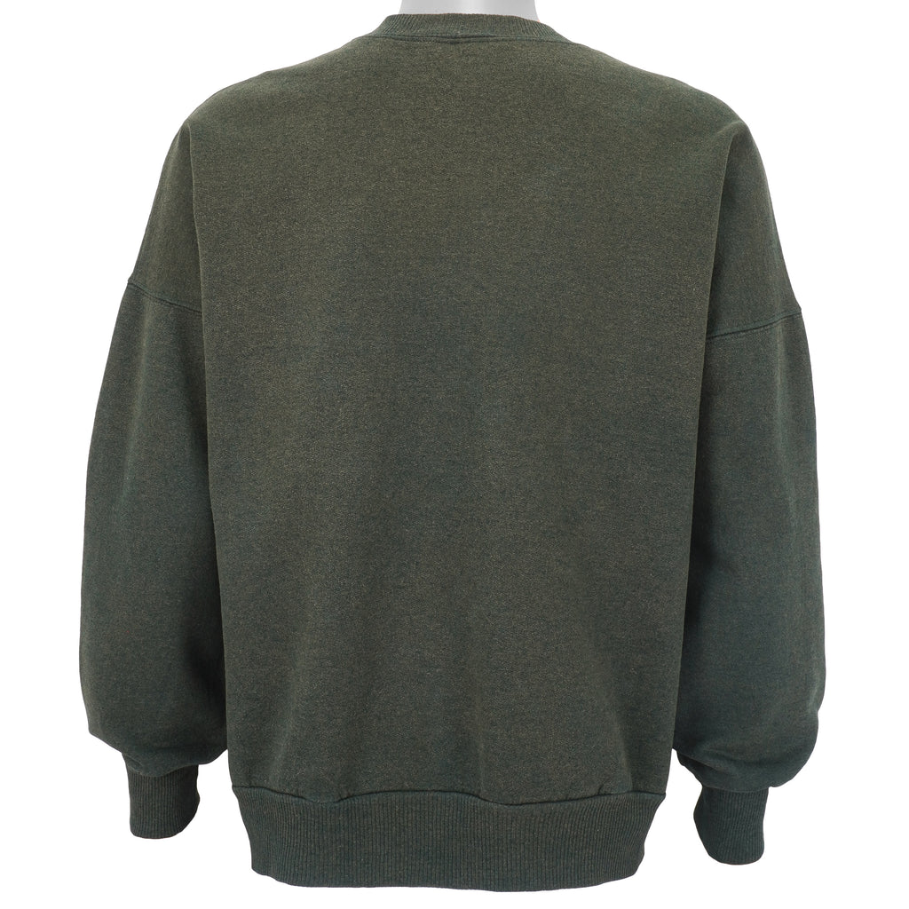 Vintage - Canada Strong & Free Crew Neck Sweatshirt 1990s Large Vintage Retro