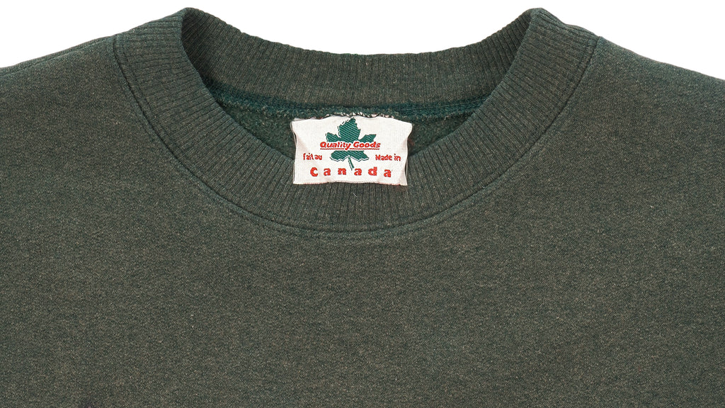 Vintage - Canada Strong & Free Crew Neck Sweatshirt 1990s Large Vintage Retro