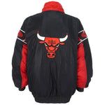 NBA (Pro Player) - Chicago Bulls Spell-Out Reversible Jacket 1990s X-Large Vintage Retro Basketball