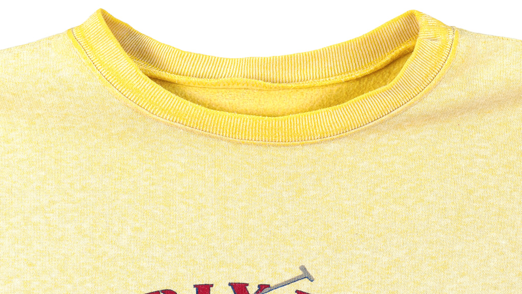 Vintage - Yellow Beverly Hills, Polo Club Sweatshirt 1982 XX-Large Vintage Retro