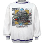 Vintage (Cotton Fitz) - Frisco Line St. Louis Railway Sweatshirt 1992 X-Large