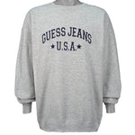 Guess - Guess U.S.A Jeans Spell-Out Sweatshirt 1990s X-Large Vintage Retro