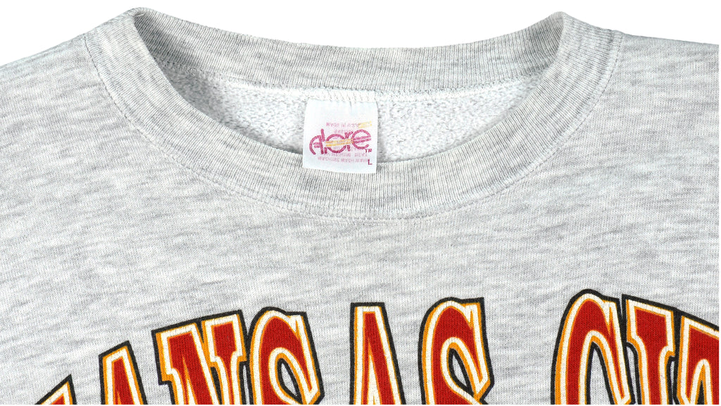 NFL (Alore) - Kansas City Chiefs Crew Neck Sweatshirt 1990 Large