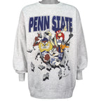 NCAA (Tultex) - Penn State with Looney Tunes Stars Crew Neck Sweatshirt 1990s XX-Large Vintage Retro Football College