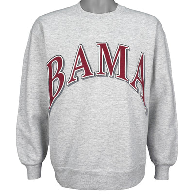 NCAA - Alabama Crimson Tide Spell-Out Crew Neck Sweatshirt 1990s Medium