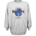 Vintage - Hard Rock Cafe, Cancun Crew Neck Sweatshirt 1990s Large
