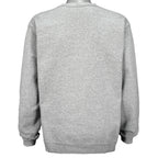 Harley Davidson - Grey Embroidered Spell-Out Crew Neck Sweatshirt 2003 Large Vintage Retro