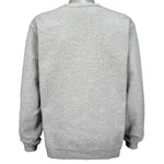 Harley Davidson - Grey Embroidered Spell-Out Crew Neck Sweatshirt 2003 Large Vintage Retro