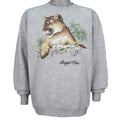 Vintage - Mountain Lion Crew Neck Sweatshirt 1989 X-Large Vintage Retro
