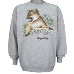 Vintage - Mountain Lion, Angel Fire, NM Crew Neck Sweatshirt 1989 X-Large