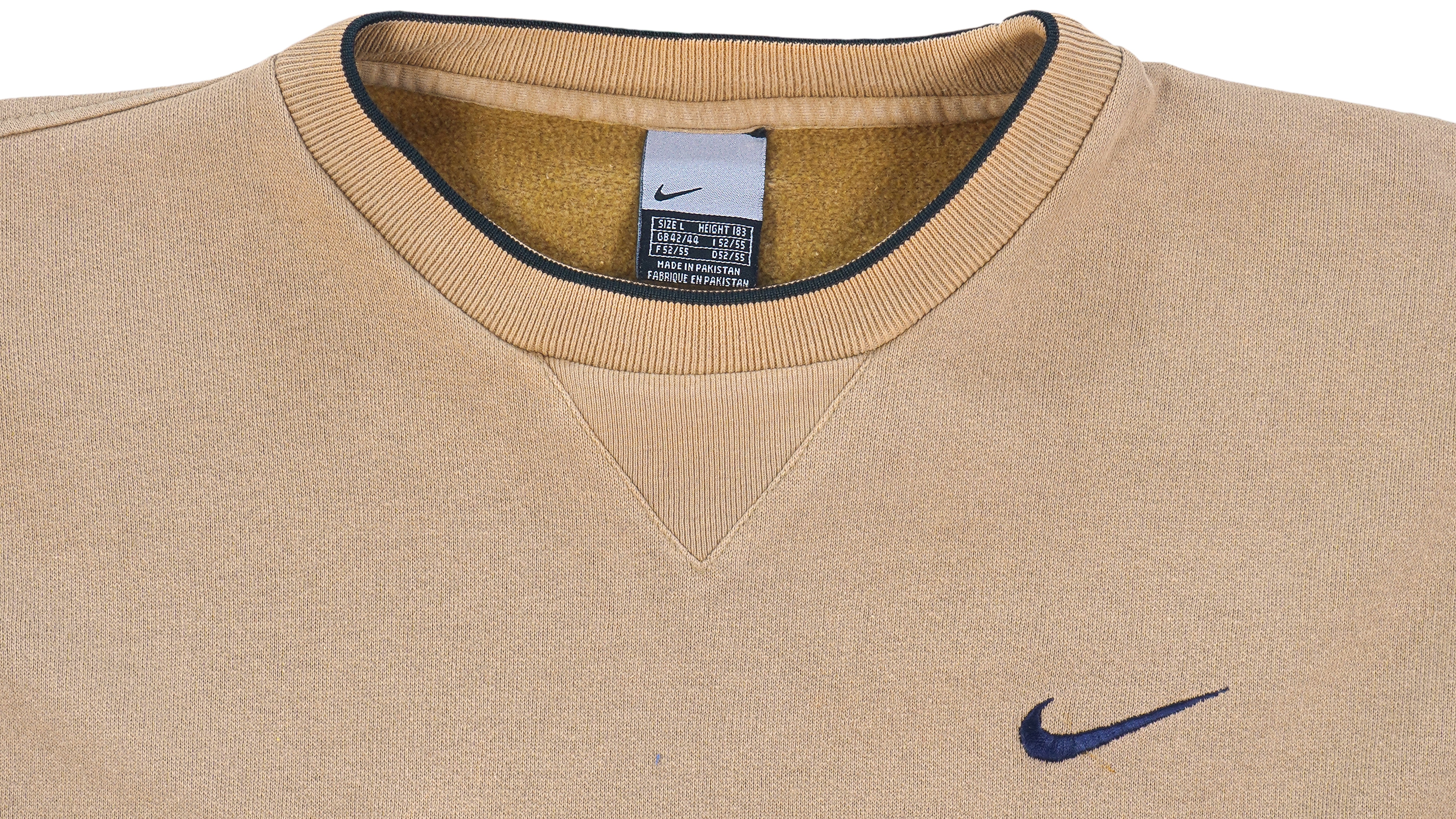 nike brown vintage crewneck
