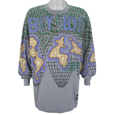Vintage - Body Glove Spell-Out Crew Neck Sweatshirt 1990s X-Large