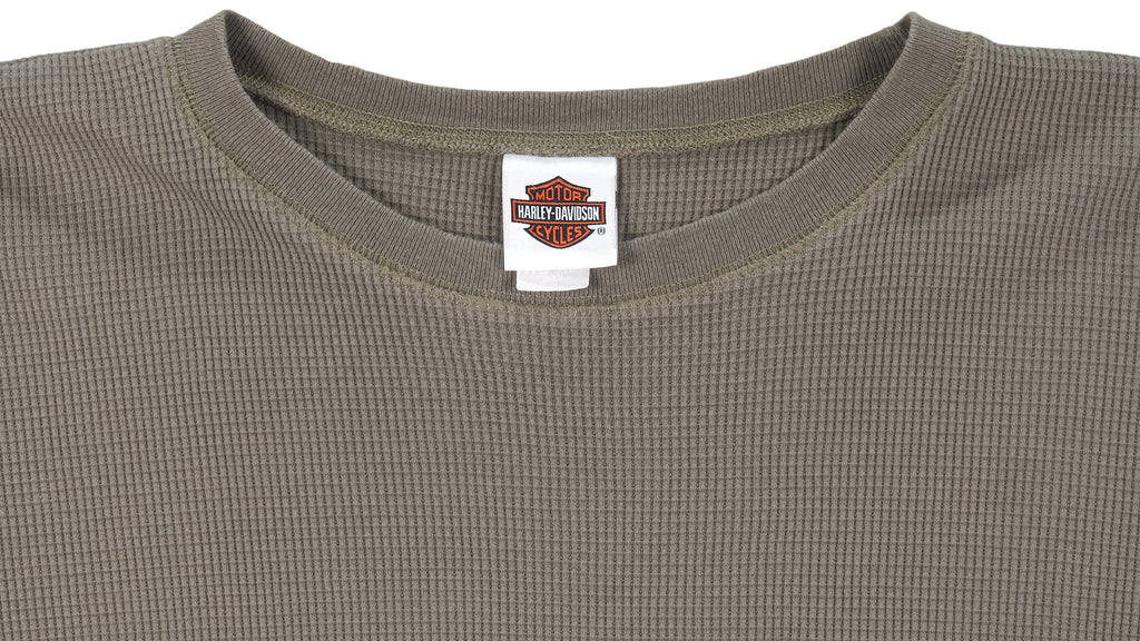 Harley Davidson - Bellmore, NY Spell-Out Crew Neck Sweatshirt 1990s 3X-Large Vintage Retro