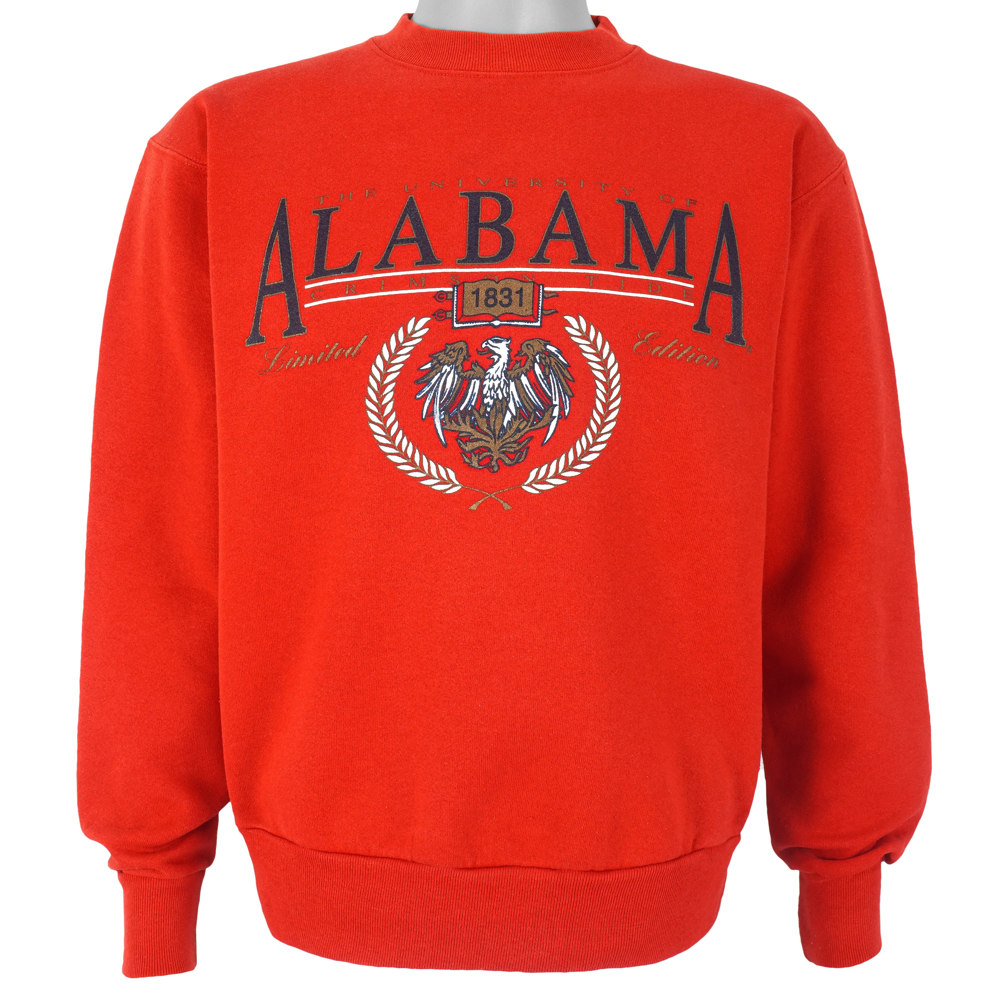 NCAA (Jansport) - Alabama Crimson Tide Crew Neck Sweatshirt 1990s Medium Vintage Retro Football College