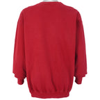 Nike - Red Classic Crew Neck Sweatshirt 1990s Large Vintage Retro