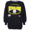 NFL (Lee) - Pittsburgh Steelers Crew Neck Sweatshirt 1995 XX-Large Vintage Retro Football