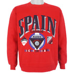 Vintage - Spain Limited Crew Neck Sweatshirt 1990s Medium